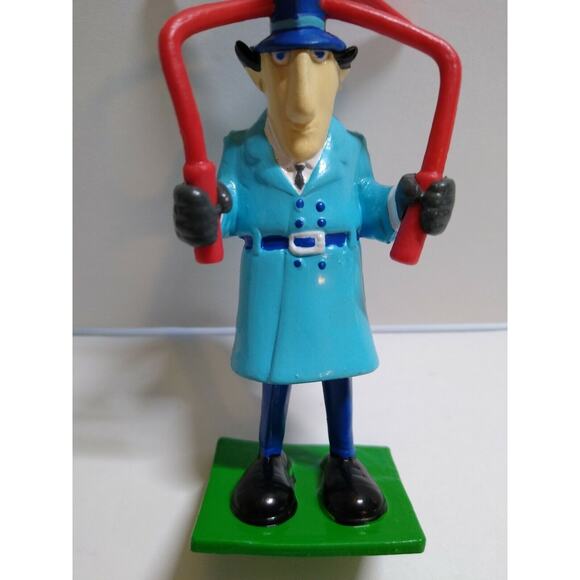 Inspector Gadget Whirlybird Toy Figure Cake Topper Plastic Flexible 1992 NOS - Picture 8 of 12